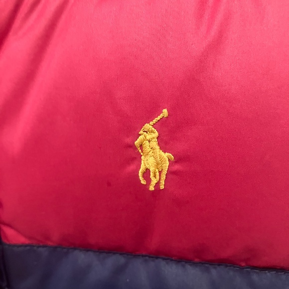 Ralph Lauren Girls Puffer Vest Sz 7 - Picture 3 of 7